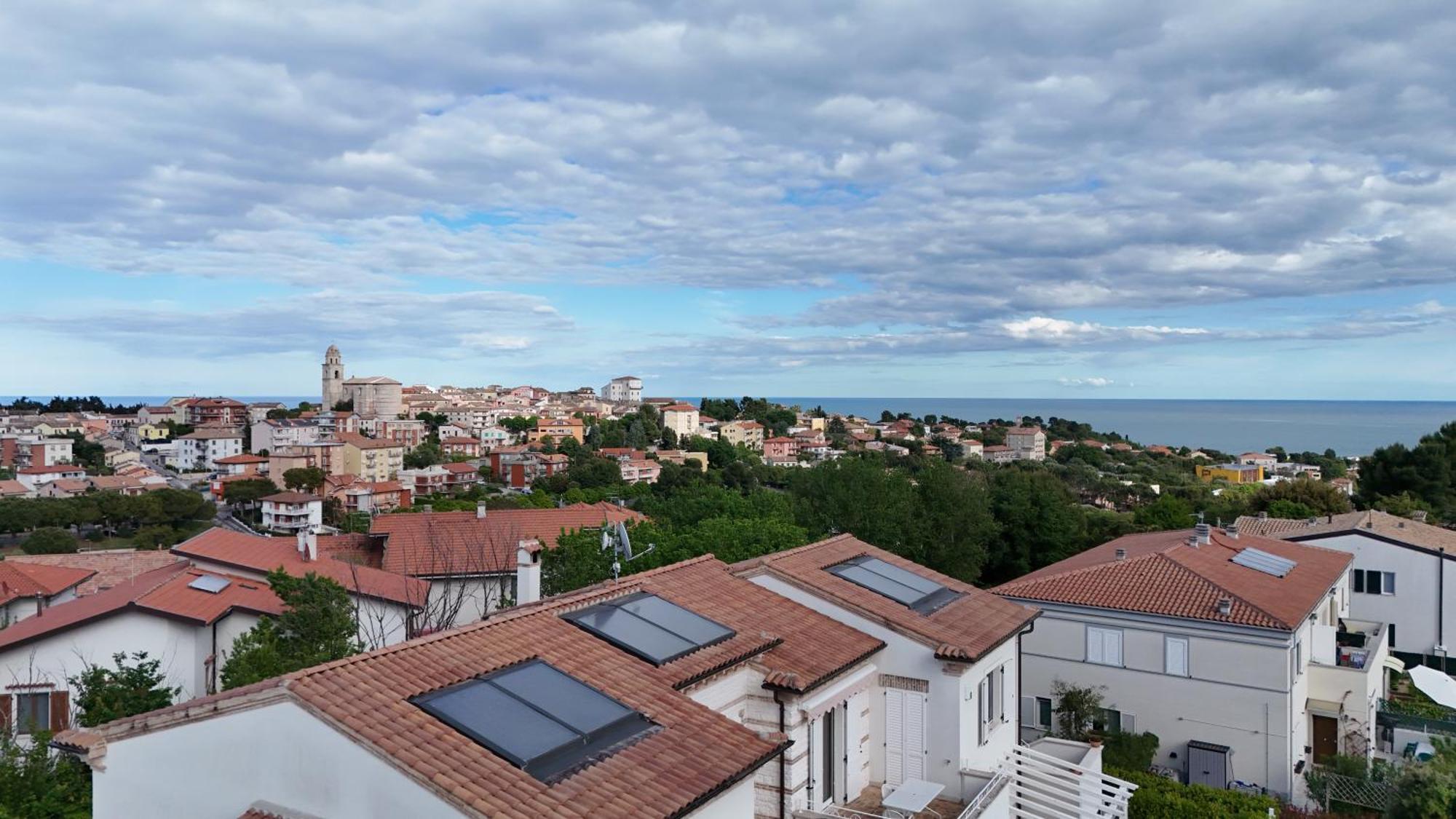 Apartamento S023 - Sirolo, Magnifico Trilocale Design Con Terrazzo Exterior foto